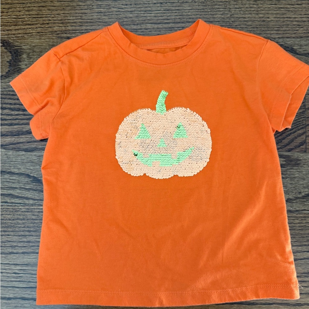 Cat & Jack Orange Kids Graphic Tee